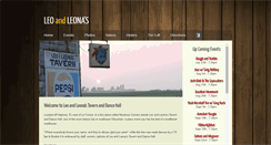 Desktop Screenshot of leoandleonas.com